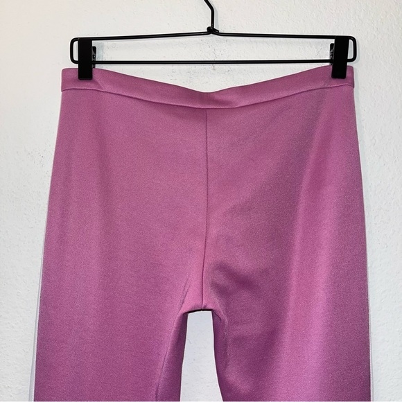 GUCCI stirrup pants trousers XS mauve pink knit tuxedo stripe Y2K 90s retro NWT - Picture 10 of 16